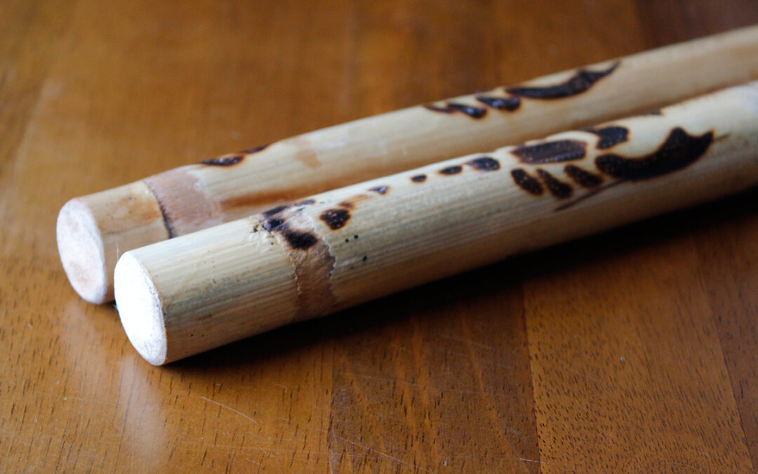 AS003 – Arnis Sticks with Scorpion Design
