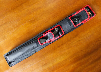 TR003 – Arnis Stick Bag with 3 Dagger Pockets