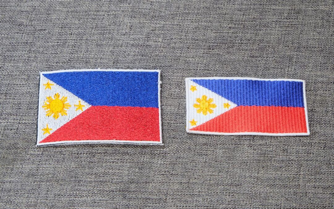 AA004 – Philippine Flag Patches