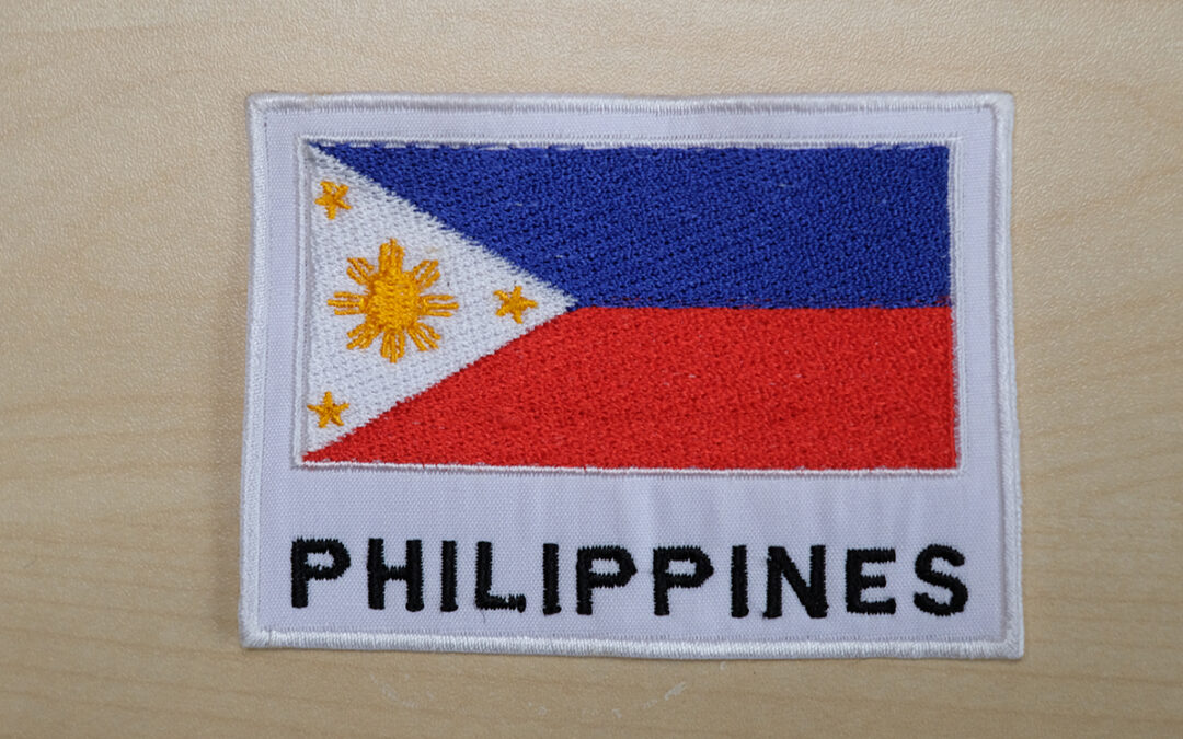 AA006 – Philippine Flag Patches with Label